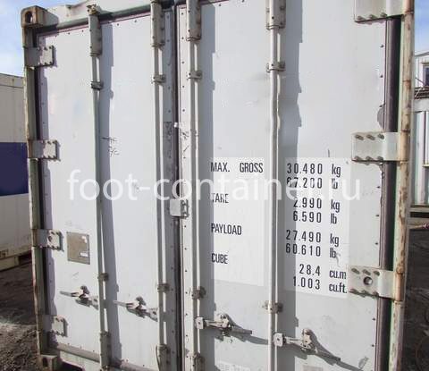 Рефконтейнер 20 футов 2002 г.в. (20′ Reefer Container | 20′ RC/RF) (Фото 1)