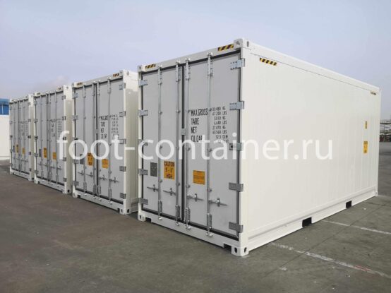 Рефконтейнер 20 футов высокий 2021 г.в. (20′ Reefer Container High Cube | 20′ RCHC/RFHC) (Фото 1) Рефконтейнер 20 футов высокий 2021 г.в. (20′ Reefer Container High Cube | 20′ RCHC/RFHC) (Фото 1)