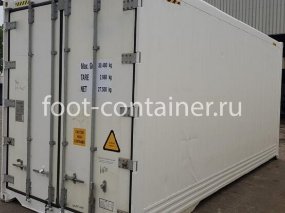 Рефконтейнер 20 футов высокий 2008 г.в. (20′ Reefer Container High Cube | 20′ RCHC/RFHC) (Фото 1) Рефконтейнер 20 футов высокий 2008 г.в. (20′ Reefer Container High Cube | 20′ RCHC/RFHC) (Фото 1)