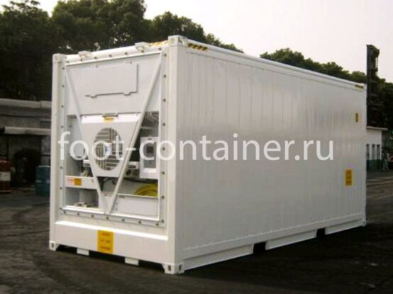 Рефконтейнер 20 футов высокий 2018 г.в. (20′ Reefer Container High Cube | 20′ RCHC/RFHC) (Фото 1)