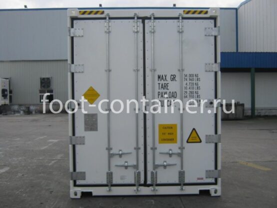 Рефконтейнер 40 футов высокий 2020 г.в. (40′ Reefer Container High Cube | 40′ RCHC/RFHC) (Фото 5) Рефконтейнер 40 футов высокий 2020 г.в. (40′ Reefer Container High Cube | 40′ RCHC/RFHC) (Фото 5)