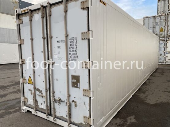 Рефконтейнер 40 футов высокий 2004 г.в. (40′ Reefer Container High Cube | 40′ RCHC/RFHC) (Фото 4) Рефконтейнер 40 футов высокий 2004 г.в. (40′ Reefer Container High Cube | 40′ RCHC/RFHC) (Фото 4)