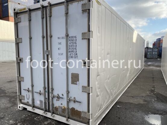 Рефконтейнер 40 футов высокий 2008 г.в. (40′ Reefer Container High Cube | 40′ RCHC/RFHC) (Фото 4) Рефконтейнер 40 футов высокий 2008 г.в. (40′ Reefer Container High Cube | 40′ RCHC/RFHC) (Фото 4)