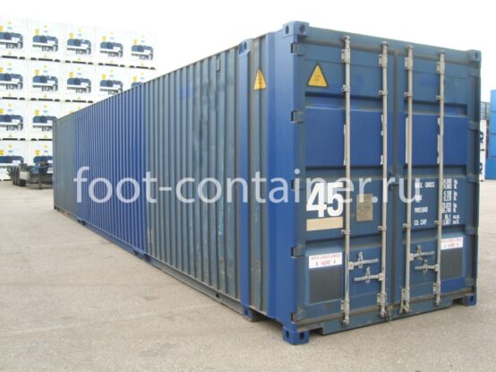 Сухогрузный морской контейнер 45 футов широкий (45′ Pallet Wide | 45′ PW) Б/У (Фото 2)