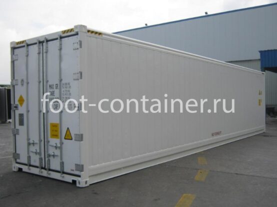 Рефконтейнер 40 футов высокий 2020 г.в. (40′ Reefer Container High Cube | 40′ RCHC/RFHC) (Фото 1) Рефконтейнер 40 футов высокий 2020 г.в. (40′ Reefer Container High Cube | 40′ RCHC/RFHC) (Фото 1)