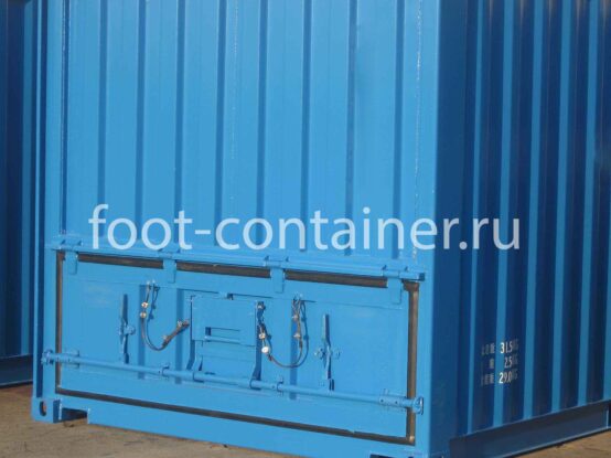 Сухогрузный морской контейнер 40 футов для насыпных грузов (40′ Bulk) НОВЫЙ (Фото 1)