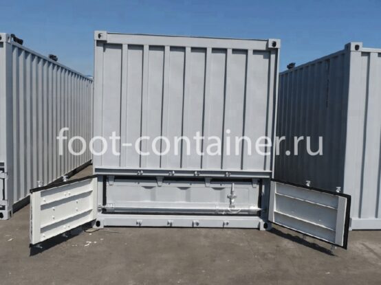 Сухогрузный морской контейнер 40 футов для насыпных грузов (40′ Bulk) Б/У (Фото 1)