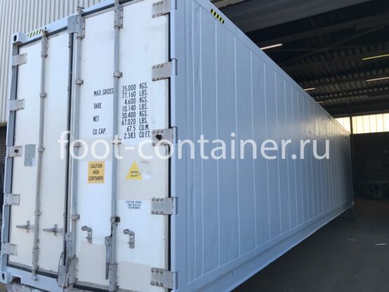 Рефконтейнер 40 футов высокий 2014 г.в. (40′ Reefer Container High Cube | 40′ RCHC/RFHC) (Фото 1) Рефконтейнер 40 футов высокий 2014 г.в. (40′ Reefer Container High Cube | 40′ RCHC/RFHC) (Фото 1)