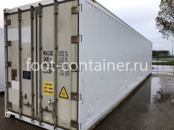 Рефконтейнер 40 футов высокий 2002 г.в. (40′ Reefer Container High Cube | 40′ RCHC/RFHC) (Фото 1)