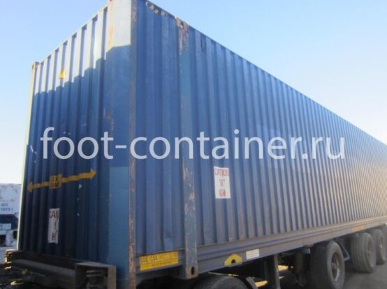 Сухогрузный морской контейнер 45 футов высокий и широкий (45′ High Cube Pallet Wide | 45′ HCPW) Б/У (Фото 1) Сухогрузный морской контейнер 45 футов высокий и широкий (45′ High Cube Pallet Wide | 45′ HCPW) Б/У (Фото 1)