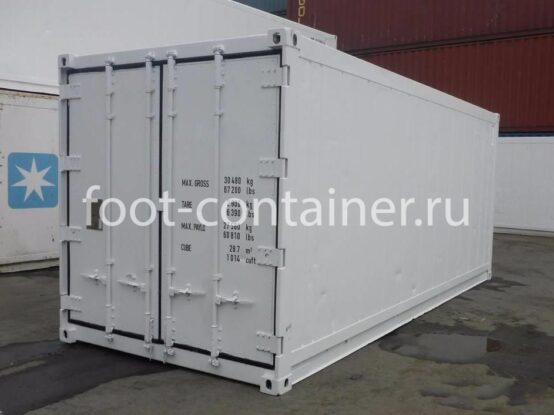 Рефконтейнер 20 футов 2020 г.в. (20′ Reefer Container | 20′ RC/RF) (Фото 2)