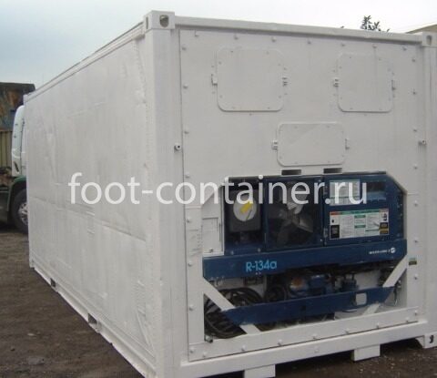 Рефконтейнер 20 футов высокий 2000 г.в. (20′ Reefer Container High Cube | 20′ RCHC/RFHC) (Фото 1)