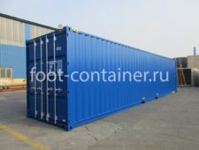Сухогрузный морской контейнер 40 футов с дополнительными торцевыми дверями высокий (40′ High Cube Double Door | 40′ HCDD) НОВЫЙ